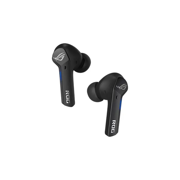 ASUS ROG Cetra True Wireless Black Gaming Earbuds, Low-Latency Wireless Audio, Active Noise Cancellation, IPX4 Water Resistance, ASUS Aura RGB