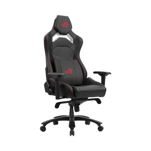ASUS ROG Chariot X Core SL301C Ergonomic Gaming Chair, Adjustable 4D Armrests, Memory Foam Headrest, Steel Frame, Reclining Design