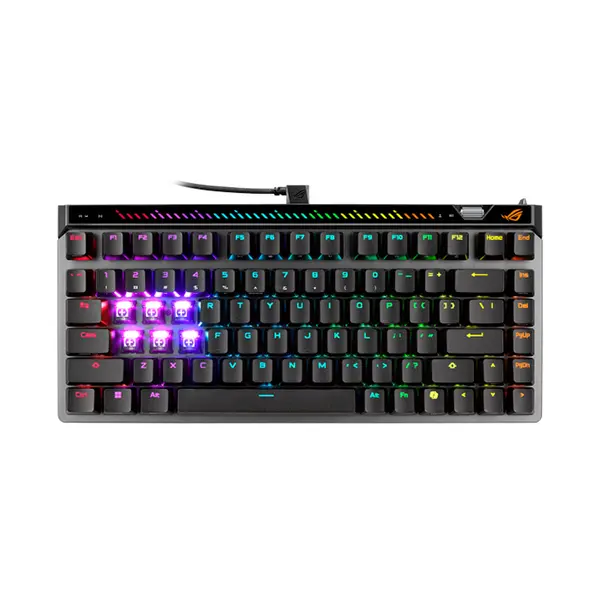 ASUS ROG Falchion Ace 75HE M705 Magnetic Gaming Keyboard, ROG Hall Effect Switches, 75% Compact Layout, Rapid Trigger, PBT Keycaps