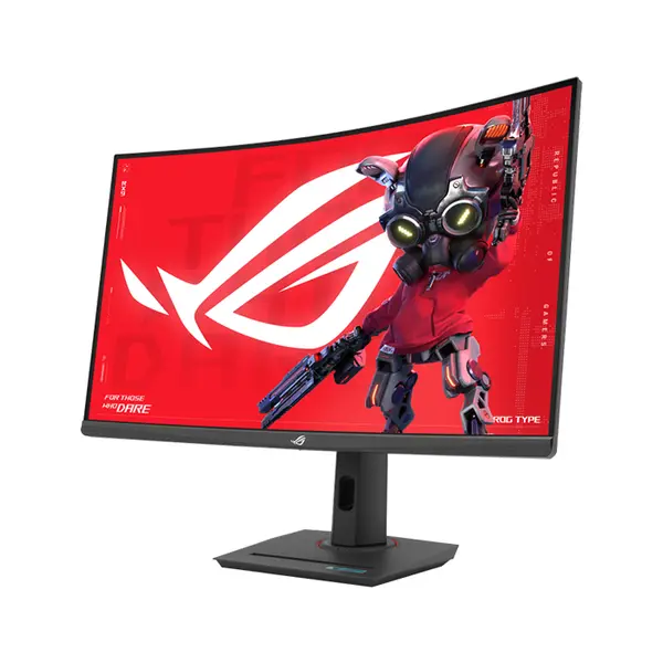 ASUS ROG Strix XG32WCMS 31.5-Inch Curved QHD Fast VA Gaming Monitor, 280Hz Refresh Rate, 1ms Response Time, DisplayHDR 400, USB Type-C