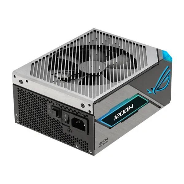 ASUS ROG Thor 1200W Platinum III Fully Modular Gaming Power Supply, 80 Plus Platinum, ATX 3.1, PCIe 5.1 Ready, GaN MOSFET, Magnetic OLED Display