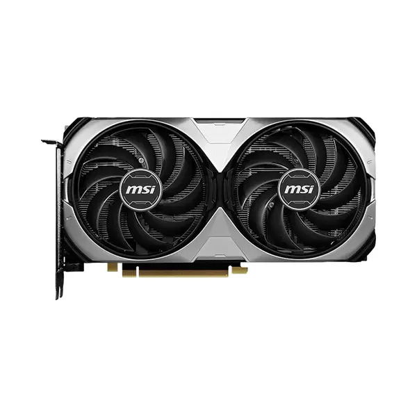 MSI GeForce RTX 4070 VENTUS 2X 12G OC 12GB GDDR6X Graphics Card, Dual Fan Cooling, PCIe 4.0, HDMI 2.1a, DisplayPort 1.4a