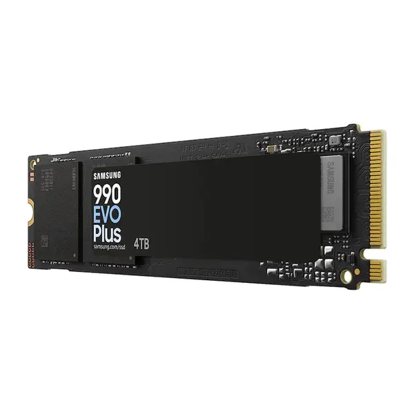 Samsung 990 EVO Plus 4TB PCIe Gen4 x4 NVMe M.2 2280 Internal SSD, PCIe 4.0 Interface, High-Speed Storage Performance, Large Capacity Design, Gaming and Professional Solid State Drive
