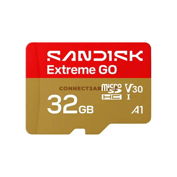 SanDisk Extreme Go microSD UHS-I Memory Card, Up to 2TB Capacity, Up to 240MB/s Read & 160MB/s Write Speed, U3 V30, microSDXC & High-Durability Storage