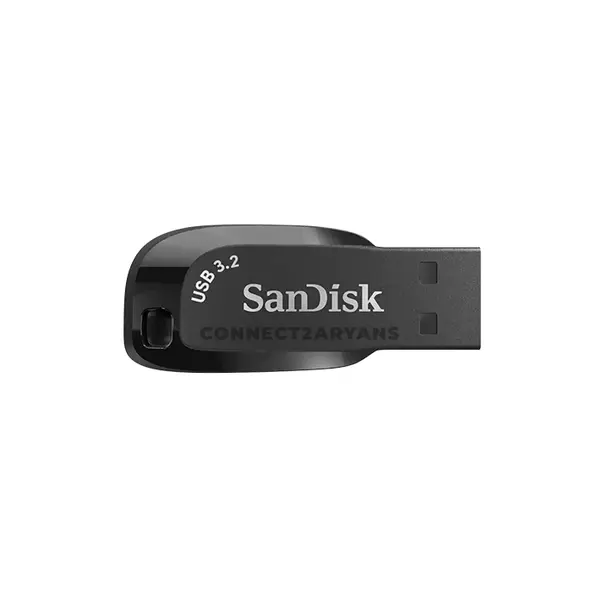 SanDisk Ultra Shift USB 3.2 Gen 1 Flash Drive, USB-A High-Speed Flash Drive, Up to 100MB/s Read Speed, Compact Capless USB Storage