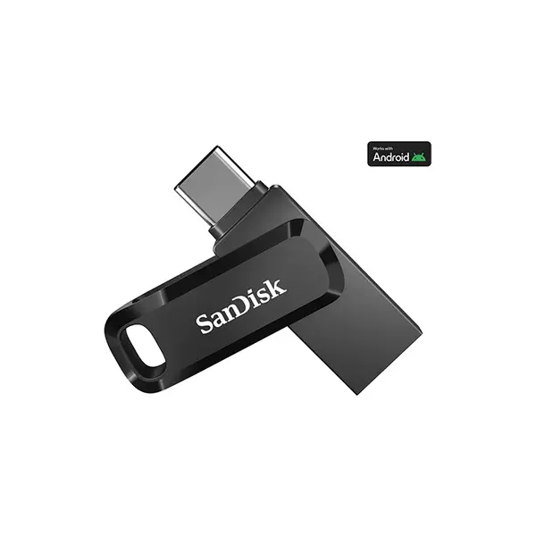 SanDisk Ultra Dual Drive Go USB Type-C OTG Flash Drive, USB Type-C & USB Type-A Dual Connector, Up to 150MB/s Read Speed, USB 3.2 Gen 1 Portable Storage