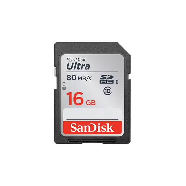 SanDisk Ultra SDHC/SDXC UHS-I Memory Card for DSLR & Digital Cameras, Class 10 U1, Up to 150MB/s Read Speed, Full HD SD Storage Card