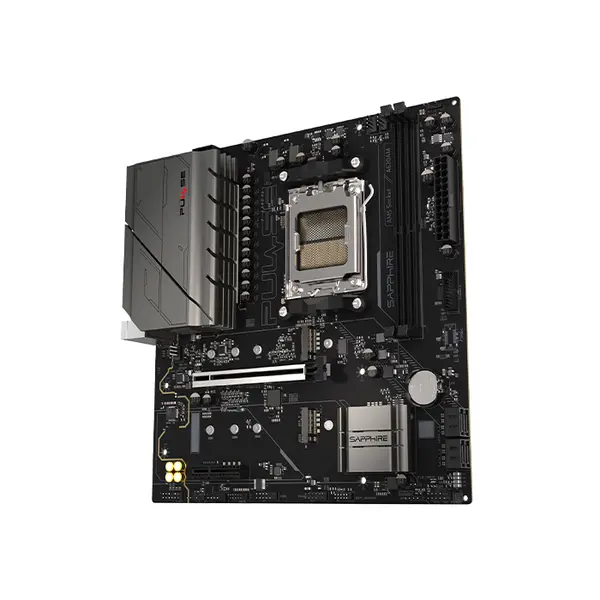 SAPPHIRE PULSE A620AM Micro-ATX Motherboard, AMD A620 Chipset, AM5 Socket, DDR5 Memory Support, Reliable Ryzen Desktop Platform Motherboard