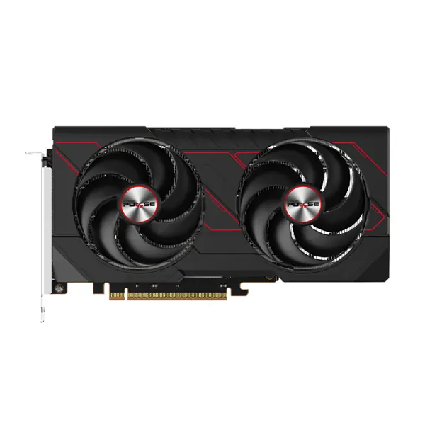 SAPPHIRE PULSE Radeon RX 9060 XT OC 8GB Graphics Card, 8GB GDDR6 Memory, 3290MHz Boost Clock, Factory Overclocked Performance, Dual Fan Cooling Design, RDNA 4 Gaming GPU