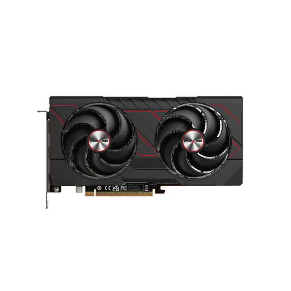 SAPPHIRE PULSE Radeon RX 9060 XT Graphics Card, 16GB GDDR6 Memory, 3290MHz Boost Clock, Dual Fan Cooling Design, RDNA 4 High-Performance Gaming GPU