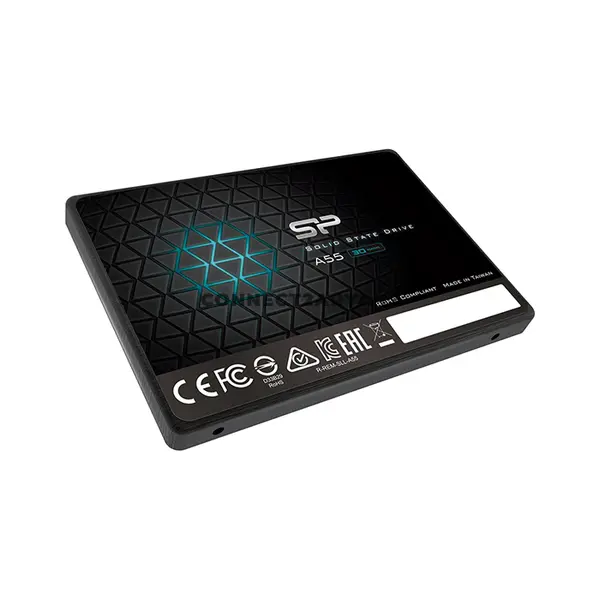 Silicon Power Ace A55 128GB 2.5-Inch SATA III Internal SSD, Up to 460MB/s Read & 360MB/s Write Speed, 3D NAND, SLC Cache, 7mm Slim Design, TRIM & S.M.A.R.T.