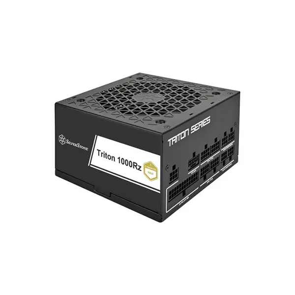 SilverStone Triton 1000Rz Triton 1000W Power Supply, Cybenetics Gold, ATX 3.1, Fully Modular, 120mm Fan, Black