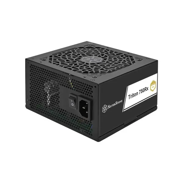 SilverStone Triton 750Rx 750W Power Supply, Cybenetics Gold Certified Efficiency, ATX 3.1 and PCIe 5.1 Ready, Non-Modular Design, 120mm Silent Cooling Fan, Reliable Gaming PSU