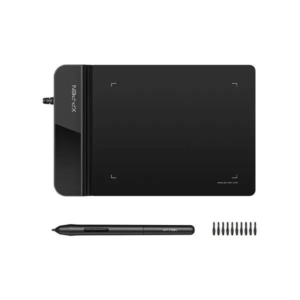 XP-Pen Star G430S Graphics Tablet, Compact Digital Drawing Tablet, Battery-Free Stylus Support, Ultra-Portable Creative Input Device, Precision Tablet for Digital Art, OSU! and Online Learning