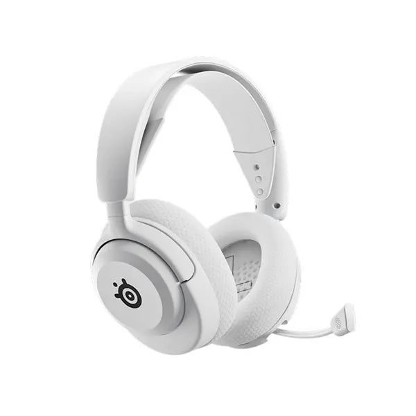 SteelSeries Arctis Nova 5 Wireless Gaming Headphones White Edition, Multi-Platform Wireless Audio System, High-Fidelity Sound Performance, Premium Wireless Gaming Headset