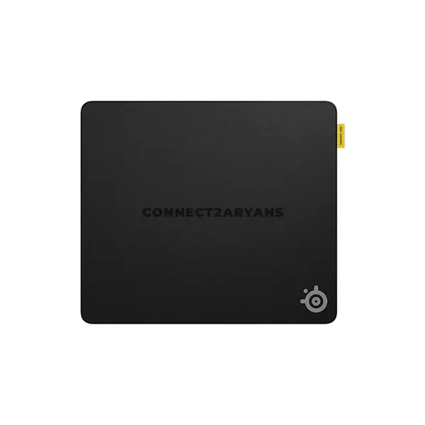 SteelSeries QcK Performance L Control Black Gaming Mouse Pad, 490×420mm, High-Density Micro-Textured Control Surface, High-Grade Neoprene Foam, Low-Profile Stitched Edges, Non-Slip Neoprene Rubber Base