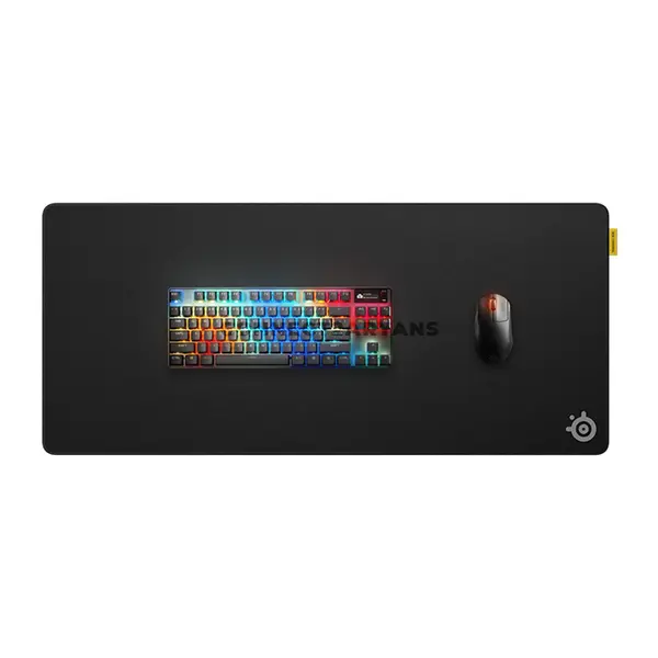 SteelSeries QcK Performance XL Control Black Gaming Mouse Pad, Micro-Textured High-Density Control Surface, High-Grade Neoprene Foam, Low-Profile Stitched Edges, Non-Slip Neoprene Rubber Base