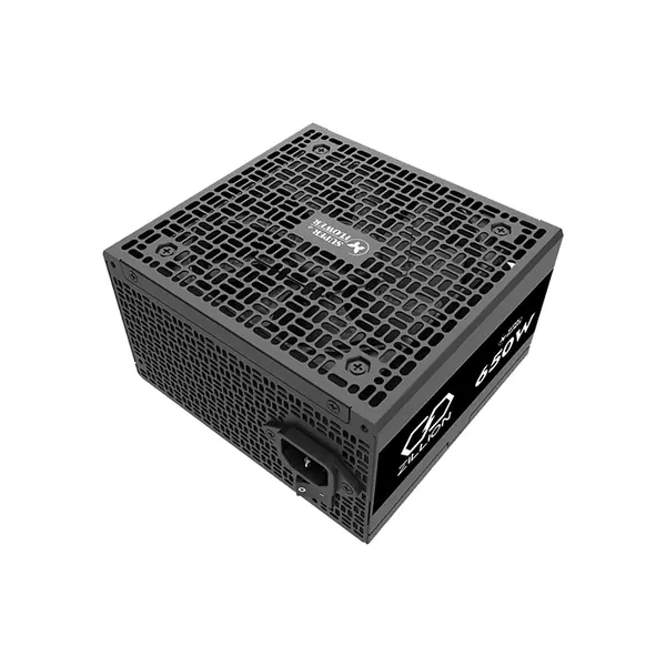 Super Flower ZILLION DB Silver 650W ATX 3.1 Power Supply, 80 PLUS Silver Certified Efficiency, Non-Modular Cable Design, PCIe 5.1 Ready, Reliable Gaming and Desktop PSU