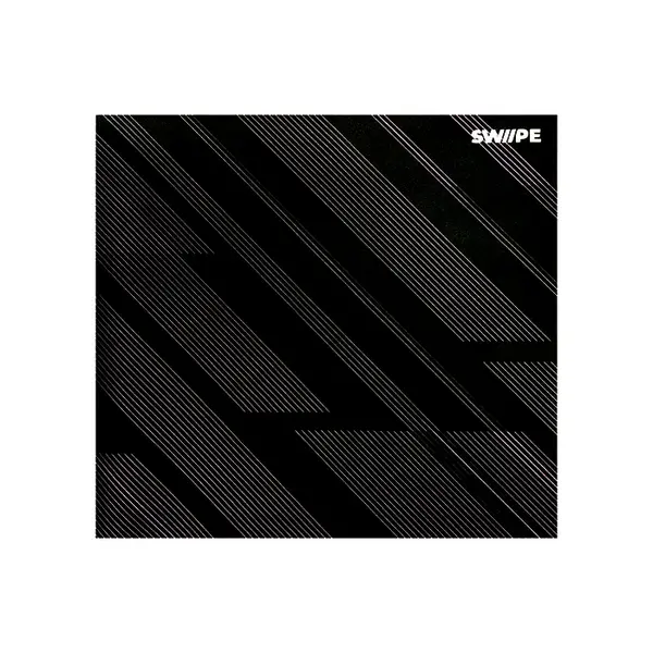 Swipe Large Gaming Mousepad Black Purple Edition, Smooth Surface Extended Gaming Mat, Precision Mouse Tracking Design, Anti-Slip Base Gaming Pad