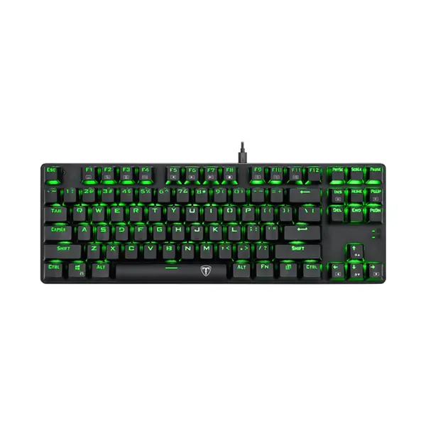 T-DAGGER Bora T-TGK313 Gaming Mechanical Keyboard, 87 Keys, OUTEMU Switches, Rainbow Backlight, Full Anti-Ghosting, Wired USB