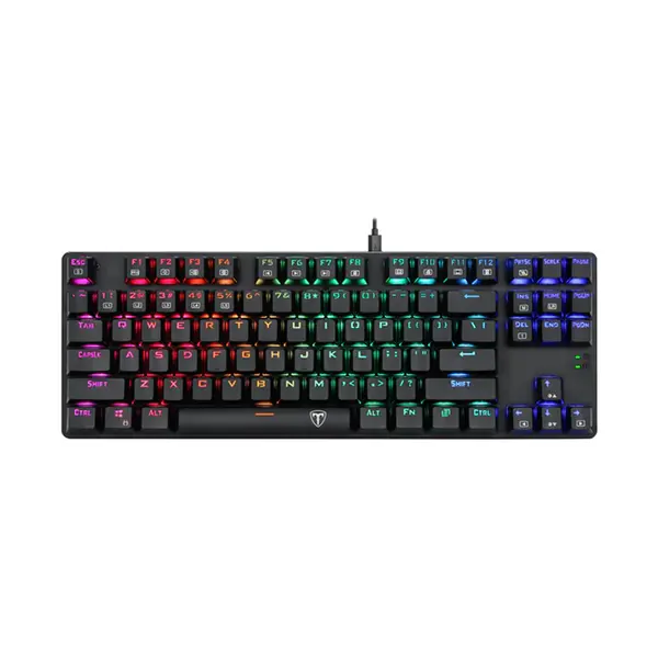 T-DAGGER Bora T-TGK315 Gaming Mechanical Keyboard, 87 Keys, RGB Backlight, Detachable Switches, Full Anti-Ghosting, Wired USB
