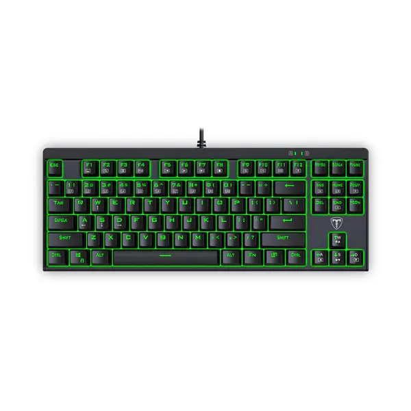 T-DAGGER Corvette T-TGK302 Gaming Mechanical Keyboard, 87 Keys, OUTEMU Switches, Single Color Backlight, Full Anti-Ghosting, Wired USB