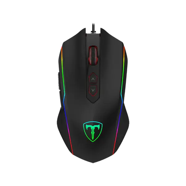 T-DAGGER Sergeant T-TGM202 Gaming Mouse, 4800 DPI, 7 Programmable Buttons, RGB Backlight, 1000Hz Polling Rate, Wired USB