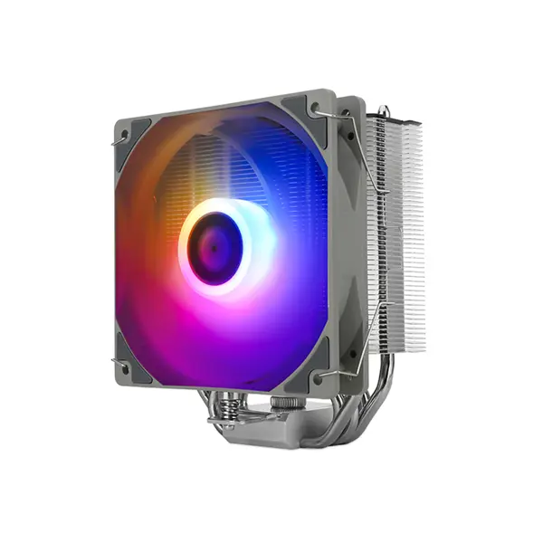 Thermalright Assassin King 120 SE Black ARGB CPU Air Cooler, Single Tower High Performance Cooling System with Addressable RGB Lighting