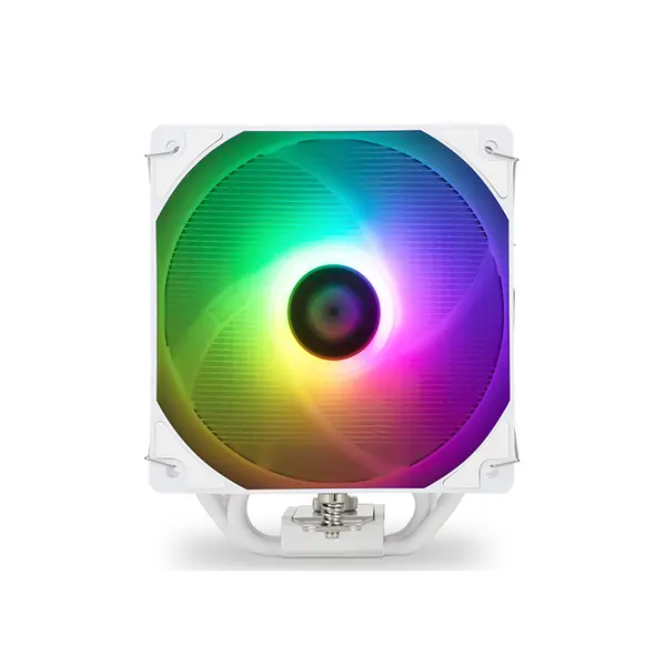 Thermalright Assassin King 120 SE ARGB CPU Air Cooler White, Single Tower Heatsink Design, 5 Copper Heatpipes, 120mm PWM Fan, Addressable RGB Lighting, High-Performance CPU Cooling Solution