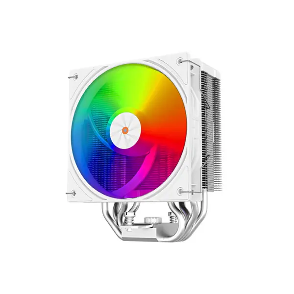 Thermalright Assassin X 120 R Digital ARGB White CPU Air Cooler, Digital Display Design, Tower Heatsink, White Edition