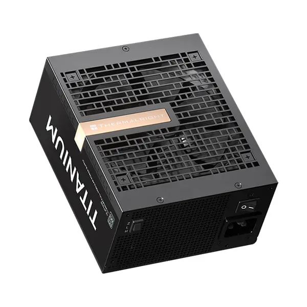 Thermalright TR-AT 1650W Power Supply, 80 PLUS Titanium Certified Efficiency, Fully Modular Cable Design, ATX Form Factor, Ultra-High Performance PSU for Gaming, Workstation and AI Systems