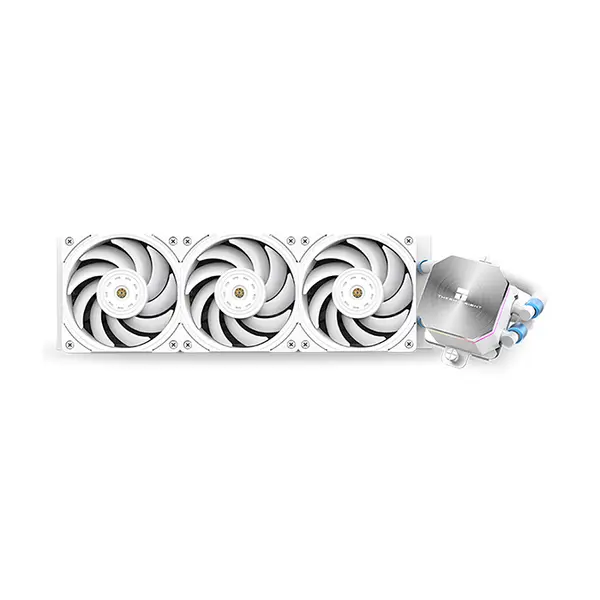 Thermalright Frozen Edge 360 ARGB White Liquid CPU Cooler, 360mm AIO Liquid Cooler, Triple 120mm ARGB PWM Fans, High-Performance CPU Cooler for Intel & AMD