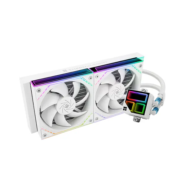 Thermalright Frozen Infinity 240 ARGB CPU Liquid Cooler, 240mm Radiator, Dual 120mm ARGB PWM Fans, High-Performance All-In-One Liquid Cooling Solution for Gaming and Workstation PCs