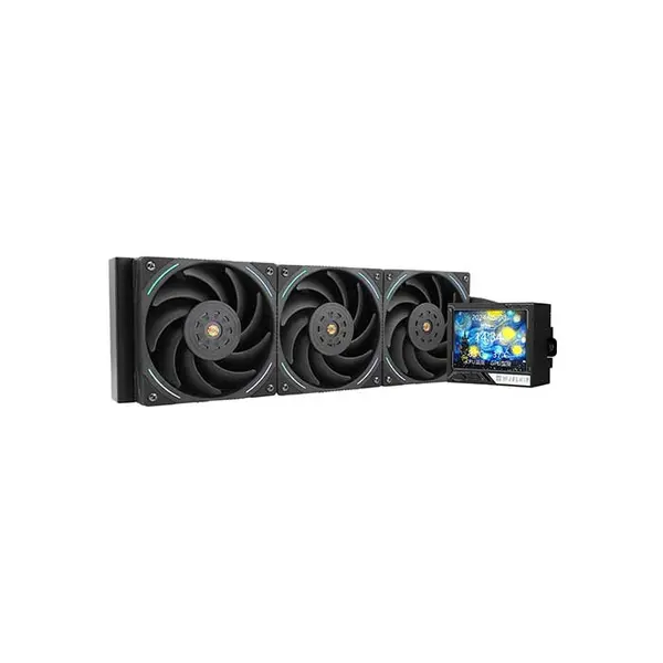 Thermalright Mjolnir Vision 360 ARGB 360mm AIO Liquid CPU Cooler, Triple Fan High Performance Water Cooling System with ARGB Lighting and Vision Display