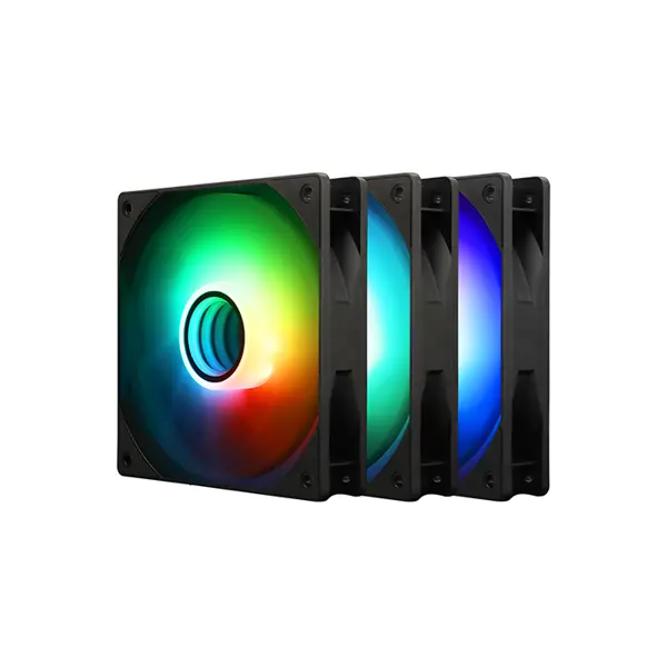 Thermalright TL-C12B-S V3 X3 120mm Black High Airflow Case Fan Kit, Triple Pack PWM Cooling Fans with Optimized Airflow Performance