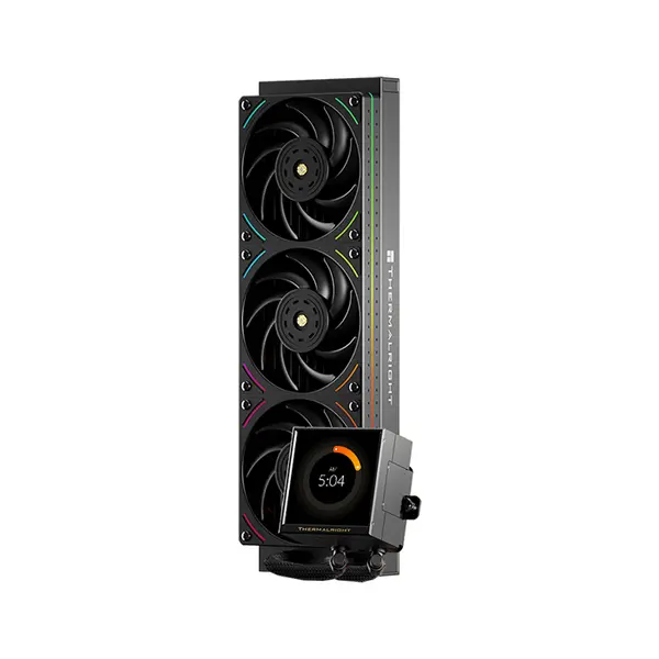 Thermalright TR 360 PEERLESS VISION UB 360 ARGB CPU Liquid Cooler, 360mm Radiator, Triple 120mm ARGB Fans, 3.95-Inch LCD Screen