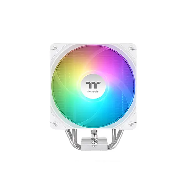 Thermaltake UX400 ARGB CPU Air Cooler White Edition, Tower Heatsink Design, Addressable RGB Lighting Effects, High-Performance CPU Cooling Solution