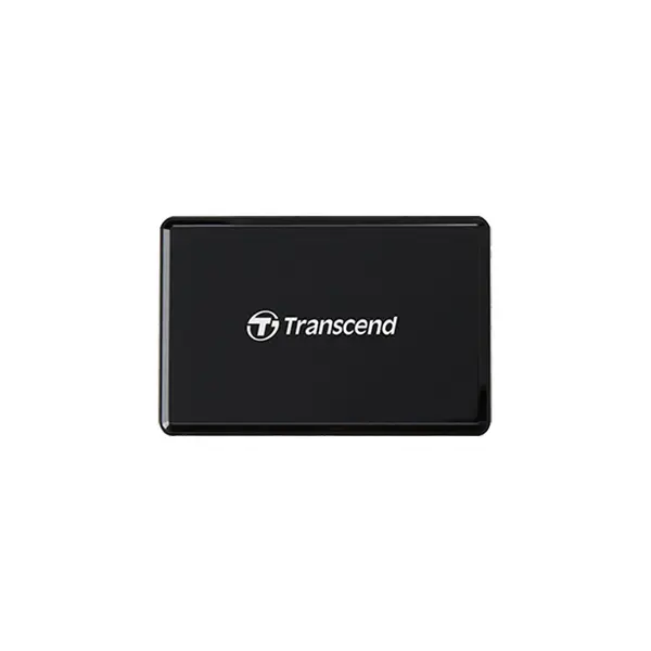 Transcend RDF9 USB 3.1 Gen 1 Multi-Card Reader, SD microSD CompactFlash Memory Card Support, 5Gbps High-Speed Transfer, Professional Photography Card Reader