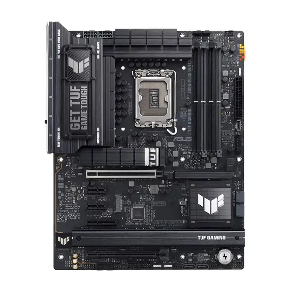 ASUS TUF GAMING Z890-PLUS WIFI ATX Motherboard, Intel Z890 Chipset, LGA1851 Socket, DDR5 Memory Support, PCIe 5.0 Graphics and Storage Support, WiFi 7 Connectivity, Military-Grade Components Gaming Motherboard