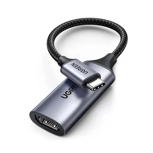 UGREEN 70444 USB-C to HDMI Adapter, 4K Ultra HD Video Output Support, USB Type-C Display Adapter, Compact Aluminum Alloy Design, High-Definition Audio and Video Converter for Monitor, TV and Projector Connectivity