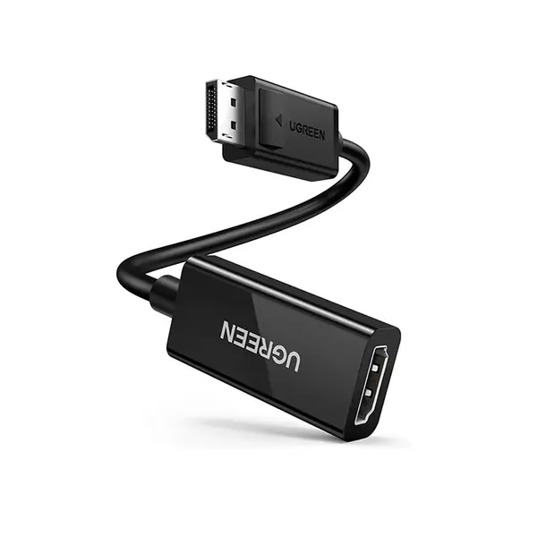 UGREEN 70694 DisplayPort Male to HDMI Female Adapter 4K@60Hz 25cm, DP to HDMI Converter, High-Resolution Display Adapter