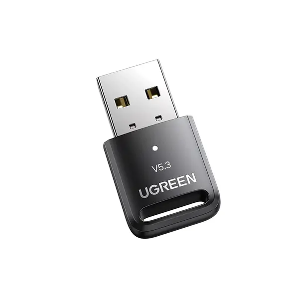 UGREEN 90225 USB-A Bluetooth 5.3 Adapter, Wireless USB Dongle, Low Energy Connectivity, Compact Nano Design, Stable Bluetooth Connection for PCs, Laptops, Keyboards, Mice, Headsets and Other Bluetooth Devices