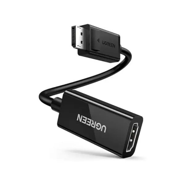 UGREEN MM137 40363 DisplayPort Male to HDMI Female Adapter 4K/1080P Black, DP to HDMI Converter, Display Adapter