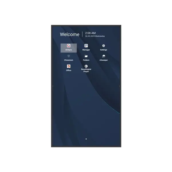ViewSonic CDE4314-2C 43 Inch 4K UHD Commercial Display, 3840×2160 Resolution, Professional Digital Signage Screen, Commercial and Enterprise Display Solution