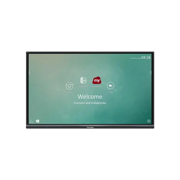 ViewSonic IFP5550-2 55 Inch 4K UHD Interactive Display, Touchscreen Collaboration Panel, Ultra HD Resolution, Education and Business Smart Display