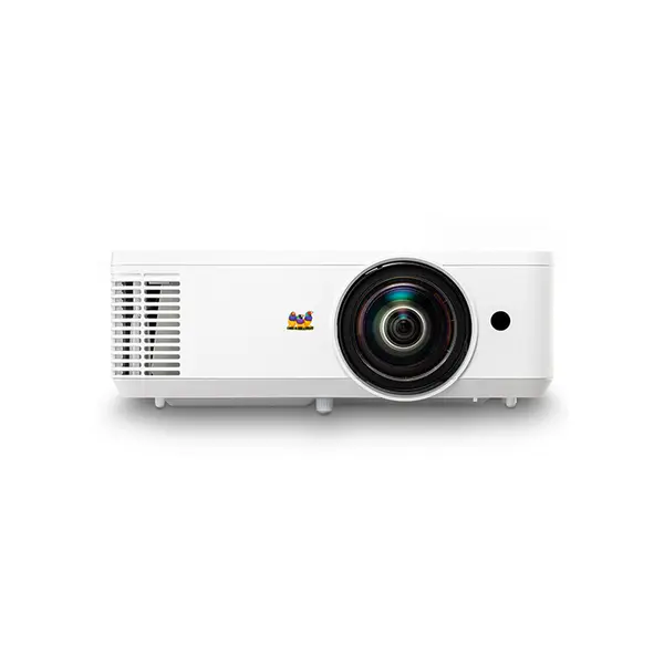 ViewSonic PS502X XGA Short Throw Projector, 4000 ANSI Lumens Brightness, 1024×768 Native Resolution, 0.61 Throw Ratio, Dual HDMI Inputs, Classroom and Business Presentation Projector