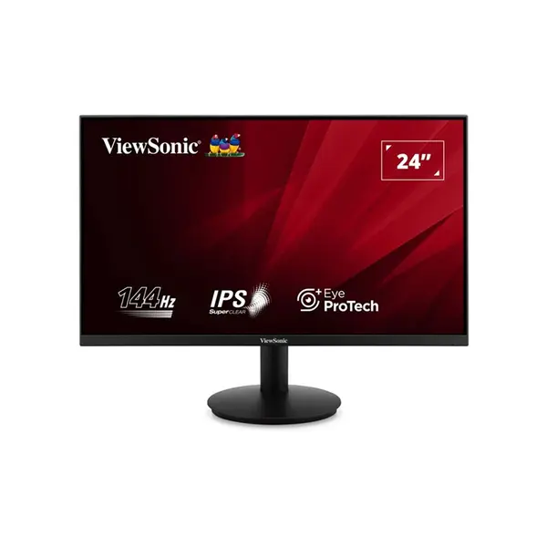 ViewSonic VA24G1-H 24 Inch Full HD 144Hz Gaming LED Monitor, 1920×1080 Resolution, High Refresh Rate Display, Adaptive Sync Support, Smooth Gaming Experience Monitor