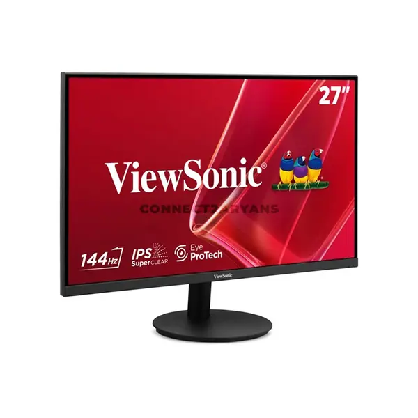 ViewSonic VA27G1-H 27-Inch Full HD IPS Monitor, 144Hz Refresh Rate, 1ms MPRT, Variable Refresh Rate, 300 Nits, 114% sRGB, Eye ProTech, HDMI 1.4 & VGA