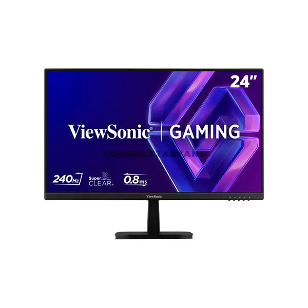 ViewSonic VX24G30 24-Inch Full HD SuperClear IPS Gaming Monitor, 240Hz Refresh Rate, 0.8ms MPRT, G-SYNC Compatible, HDR10, 300 Nits & Dual HDMI 2.0
