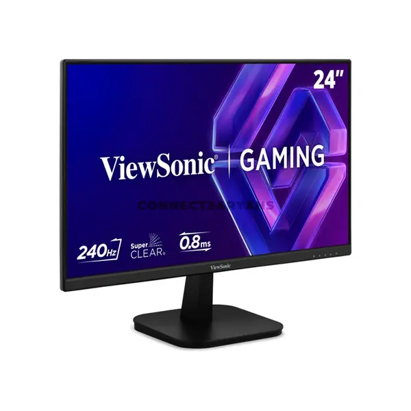 ViewSonic VX24G30 24-Inch Full HD SuperClear IPS Gaming Monitor, 240Hz Refresh Rate, 0.8ms MPRT, G-SYNC Compatible, HDR10, 300 Nits & Dual HDMI 2.0